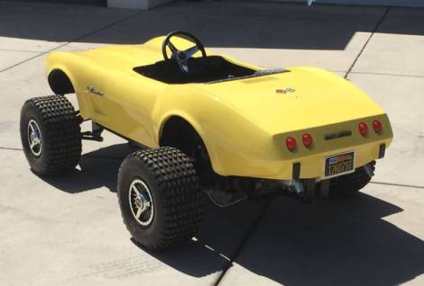Super-Detailed Custom: 1975 Corvette Shifter Quad/Kart
