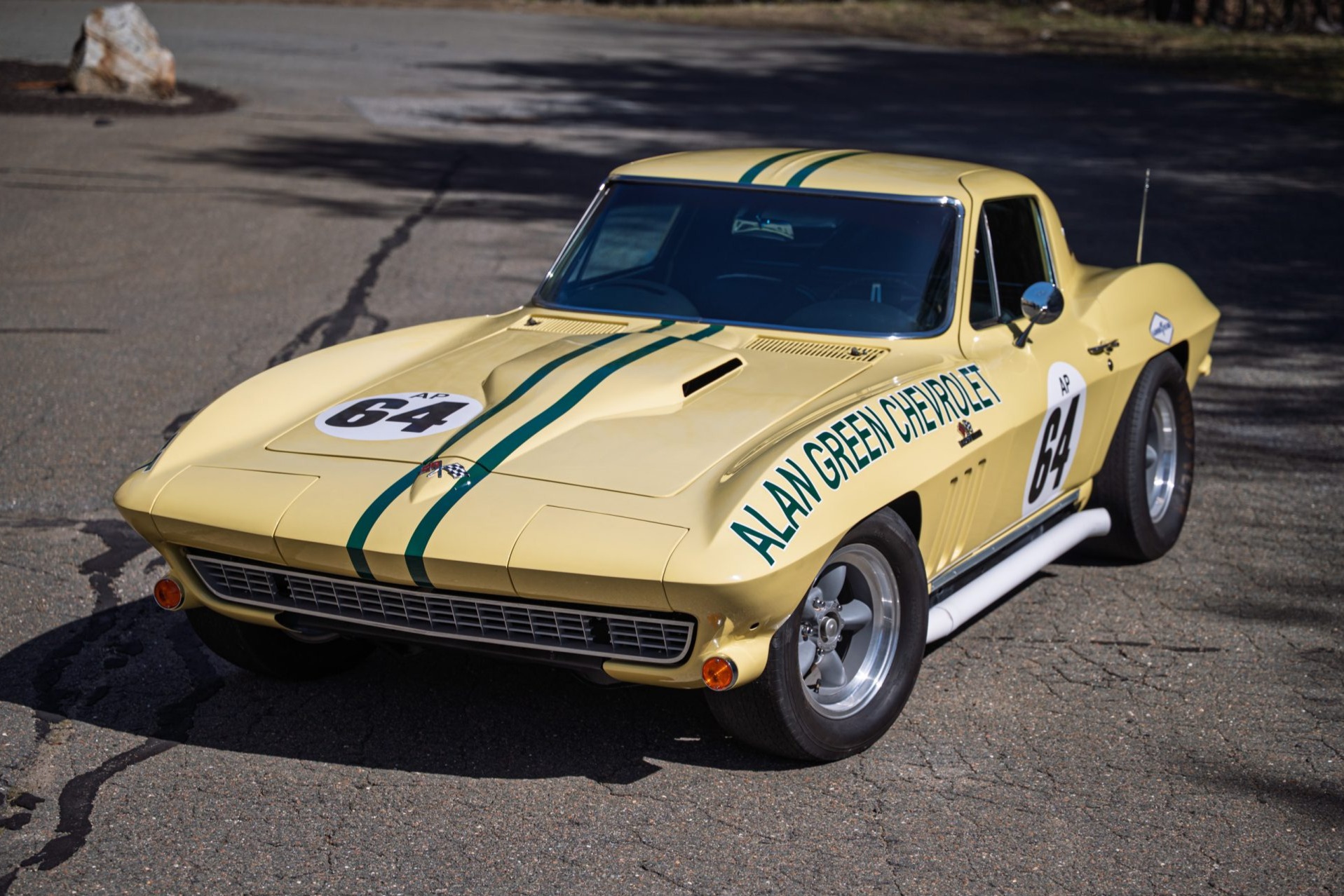L88-Powered Alan Green Chevrolet 1966 Corvette Coupe Race Car