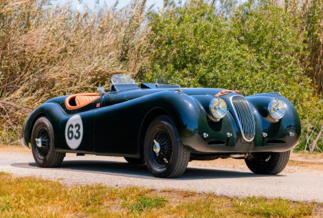 Alloy-Bodied 1950 Jaguar XK120 Roadster 5-Speed