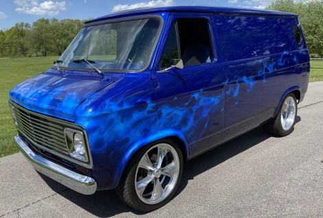 Foose-Customized 1976 Chevrolet Van