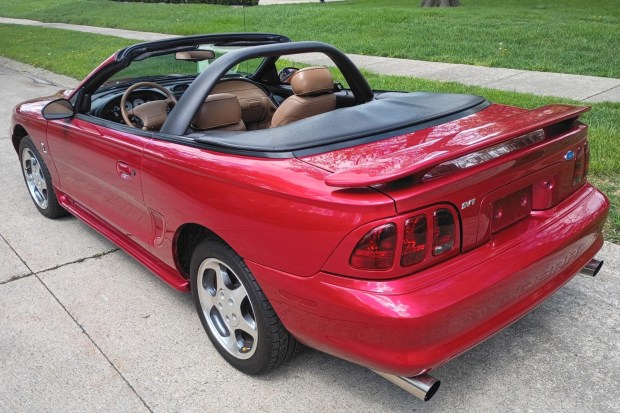 No Reserve: 1996 Ford Mustang SVT Cobra Convertible