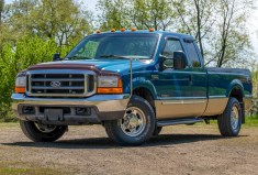 No Reserve: 2000 Ford F-250 Super Duty Lariat SuperCab Power Stroke