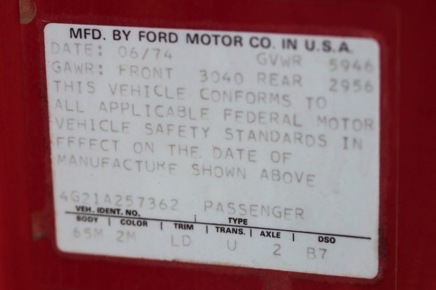 No Reserve: 1974 Ford Gran Torino Elite 460
