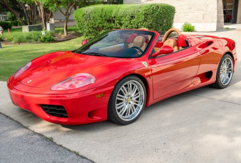 15k-Mile 2002 Ferrari 360 Spider