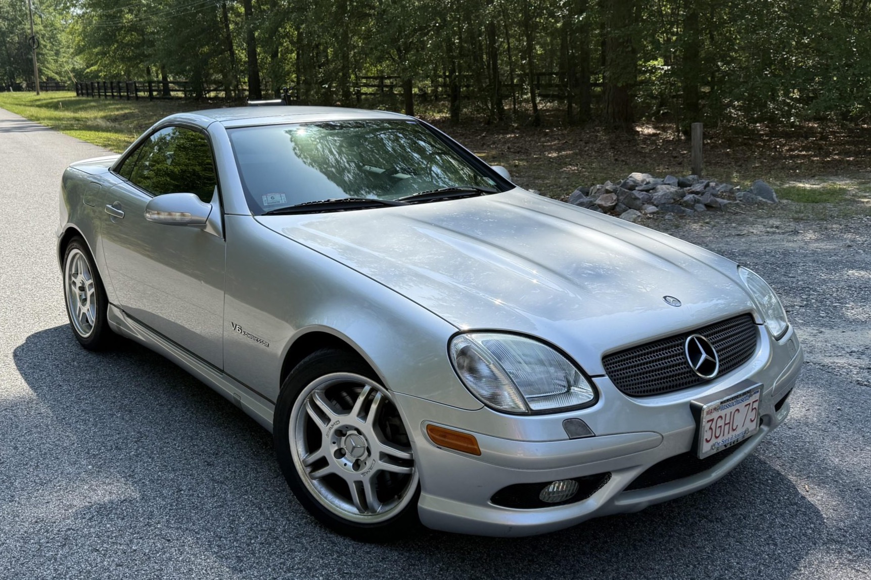 27k-Mile 2002 Mercedes-Benz SLK32 AMG