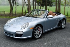 Polar Silver Metallic 2009 Porsche 911 Carrera S Cabriolet 6-speed