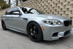 31k-Mile 2016 BMW M5 Pure Metal Silver Edition