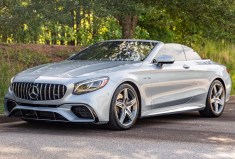 19k-Mile 2018 Mercedes-AMG S63 Cabriolet 4MATIC