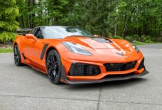 367-Mile 2019 Chevrolet Corvette ZR1 Coupe 3ZR ZTK 7-Speed