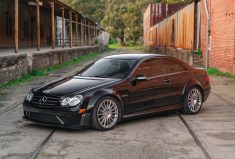 No Reserve: 28k-Mile 2008 Mercedes-Benz CLK63 AMG Black Series 6-Speed Conversion