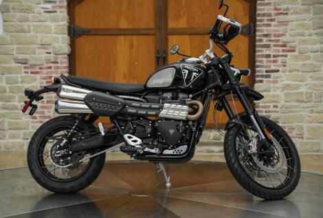 Three-Mile 2021 Triumph Scrambler 1200 Bond Edition