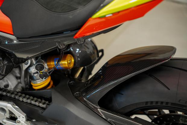 No Reserve: 3-Mile 2023 Ducati Streetfighter V4 Lamborghini