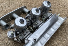 No Reserve: Three S.U. Carburetors and Intake Manifolds for Jaguar