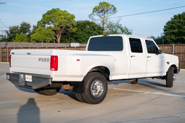 No Reserve: 1997 Ford F-350 XLT Crew Cab Power Stroke Dually 5-Speed