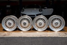 No Reserve: 16×8.5″ and 16×9.5″ BBS RS Wheels for Porsche