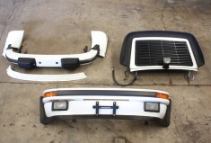 No Reserve: Bumpers and Decklid w/Tea-Tray Spoiler for Porsche 911/930 Turbo
