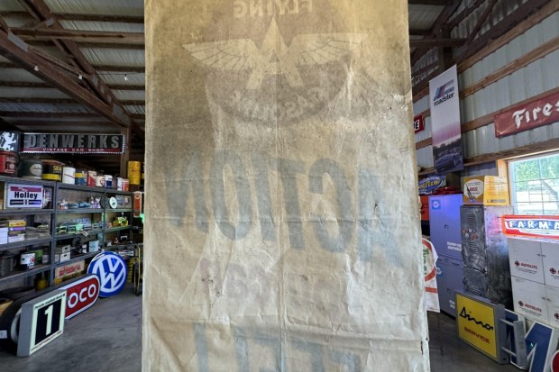 No Reserve: Flying A Gasoline Banner